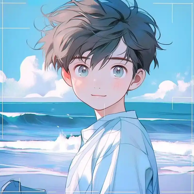 蓝蓝的大海 61 男生阳光帅气头像7815 时时刻刻都要照顾好自己