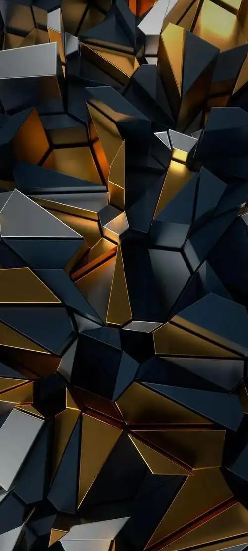 这种独特的装饰风格以其冰冷而有质感的特性而闻名,金属风壁纸的设计