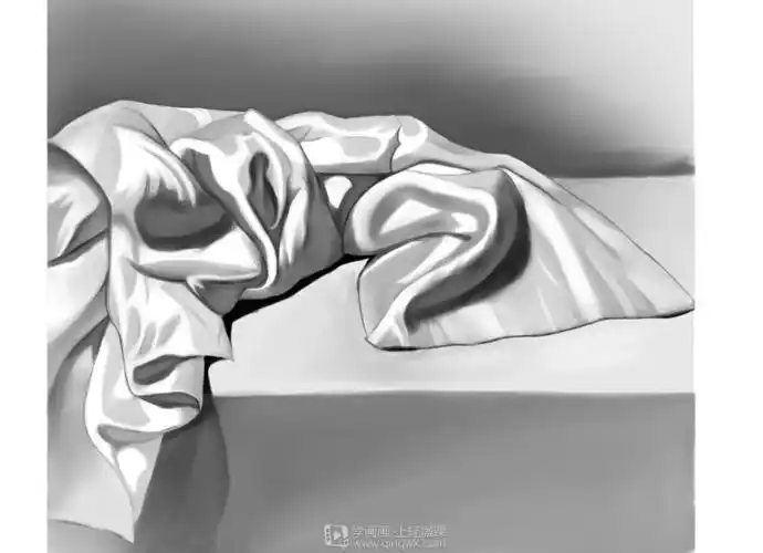 临摹布—素描材质质感练习