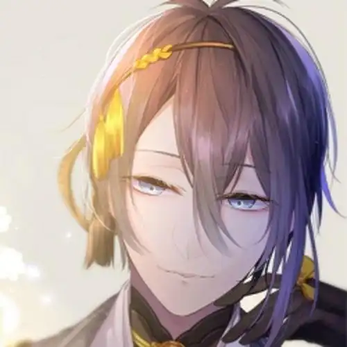 插画动漫 二次元 男生头像