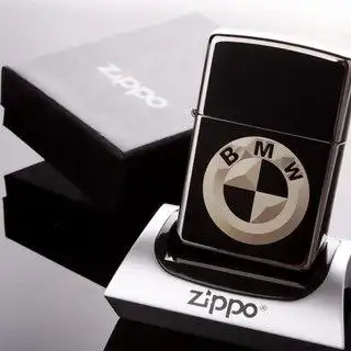 美国宝马限量版zippo打火机