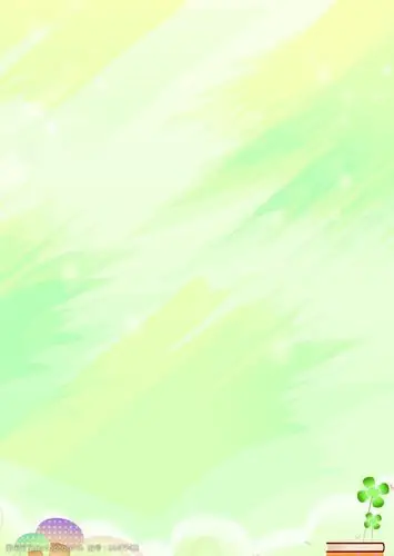 关键词:空白的背景 绿色 黄色 肌理 笔刷 漂亮 清新 蘑菇 书 云 小学