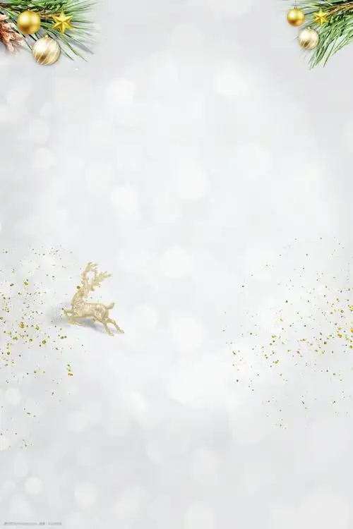 简约圣诞主题通用背景素材