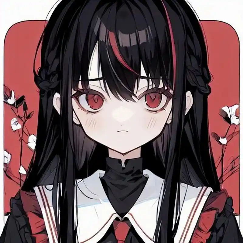 女生头像 暗黑系列 动漫头像