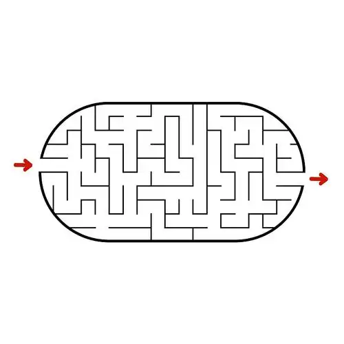 益智益智的抽象迷宫游戏图片
