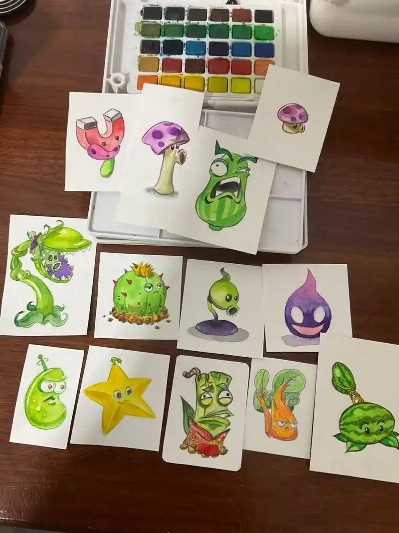 植物大战僵尸图鉴更新ing  摸鱼不停 快乐加倍