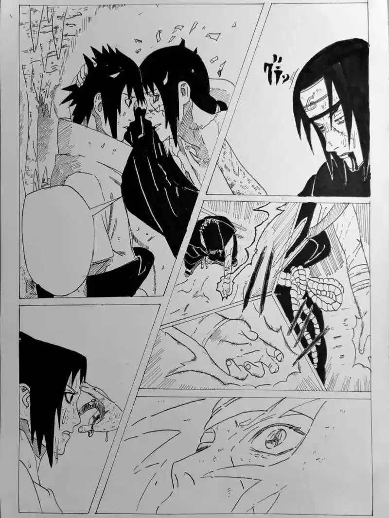 鼬与佐助 #火影忍者