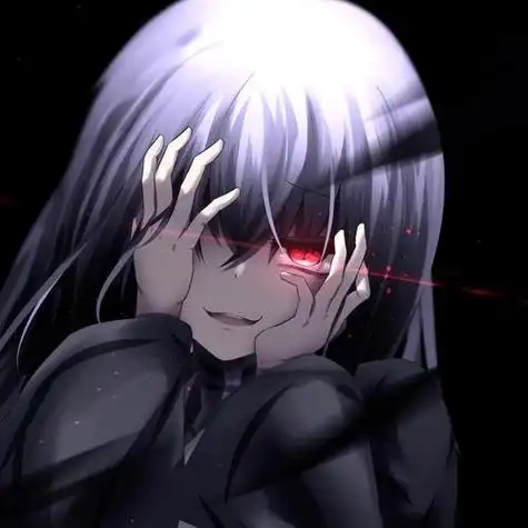暗黑系女生动漫头像害怕吗