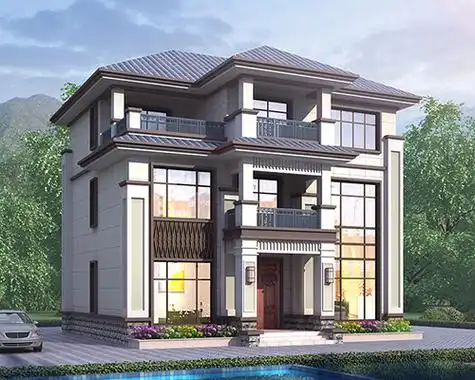 新中式三层别墅设计图片合集