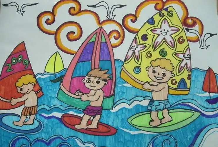 少儿图画作品大全简单 少儿图画作品大全简单漂亮