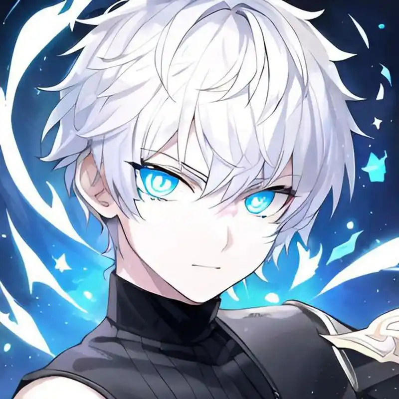 超酷的二次元男生头像 科技感十足