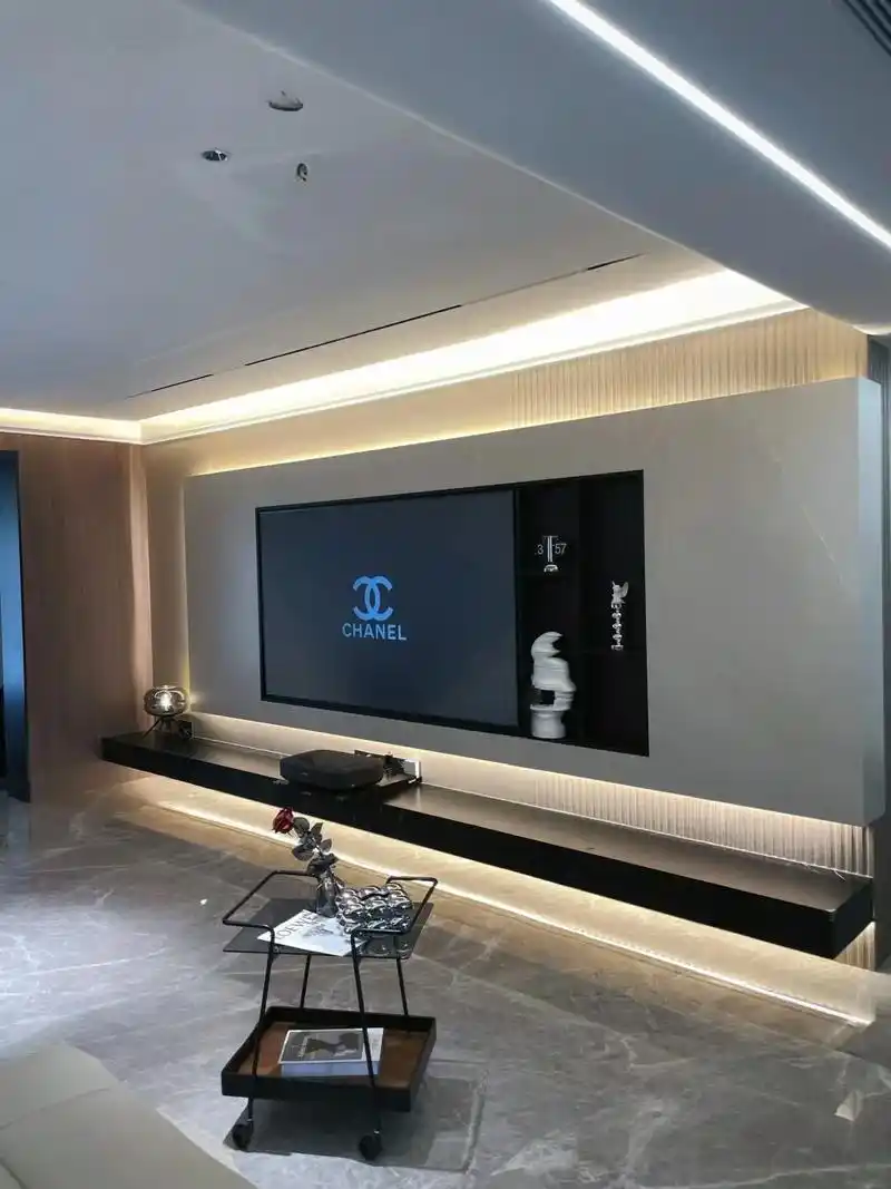 整理五款2024非常流行非常火的电视背景墙太提升档次了!