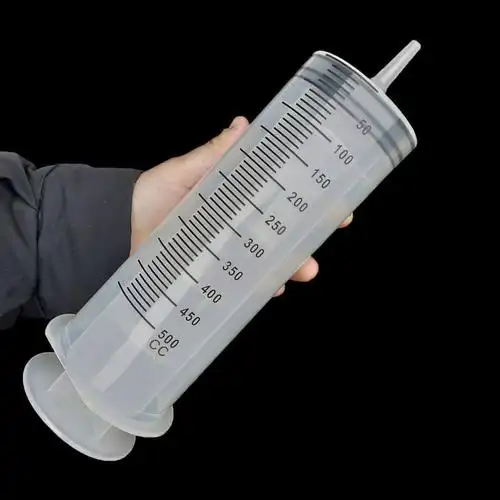 手动抽油神器大号大口大容量塑料注射器针筒针管工业点胶用家用喂食