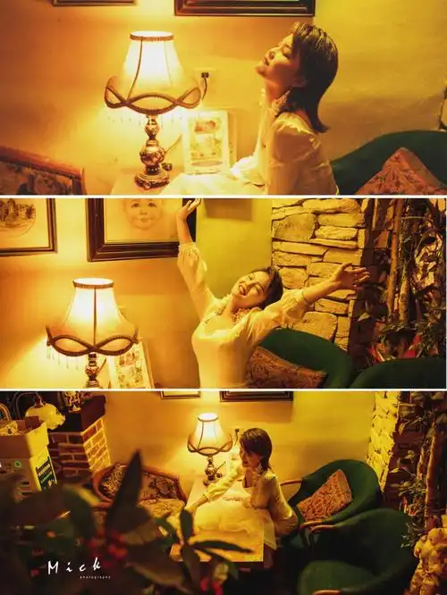 在黎黄陂路和自己拍了一组婚纱