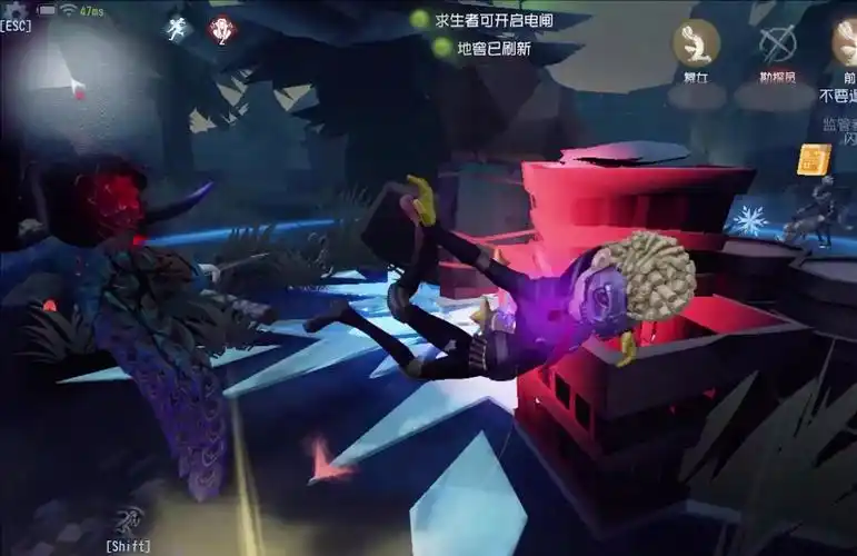 【第五人格】当队友开局速溶 前锋拿一颗蛋逆风翻盘.