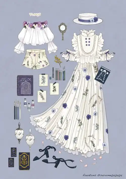 漫画服饰设计参考系列