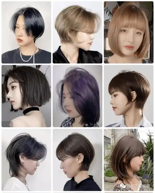 2021流行短发(200款)任你选_发型