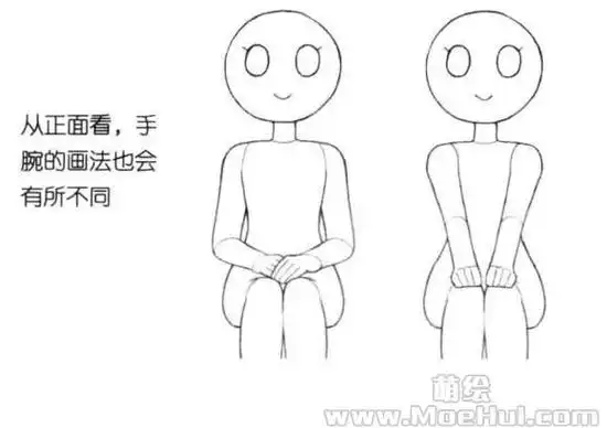 萝莉美少女的动作和构图06萝莉美少女的静态坐姿