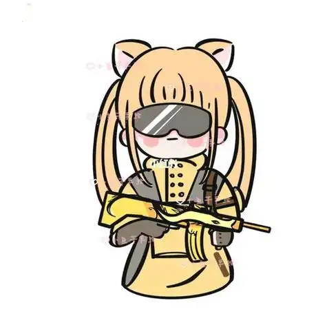 和平精英手绘头像q版和平精英头像手绘漫画设计素材头像