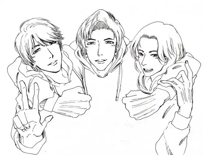 平成三杰# お试し落书き.平.