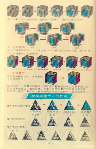 金字塔魔方,枫叶魔方,斜转魔方还原