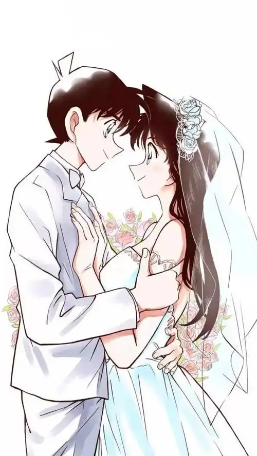 柯南壁纸|甜度超标了