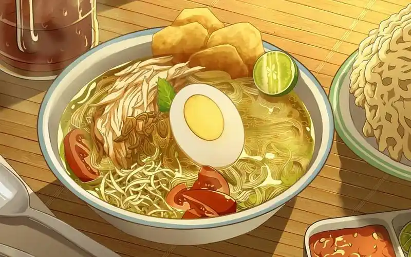 精美二次元动漫美食高清桌面壁纸