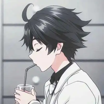 qq动漫头像男生动漫冷酷男人一辈子要给自己一个信仰