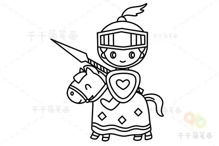 怎样画王子简笔画