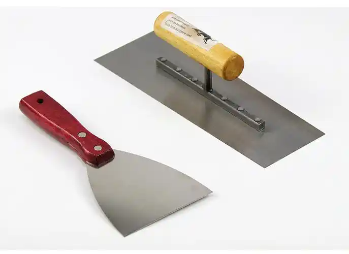 油漆工工具套装刮墙抹腻子油灰刀刮片泥铲补墙刀抹泥刀刮水泥蓝钢 24