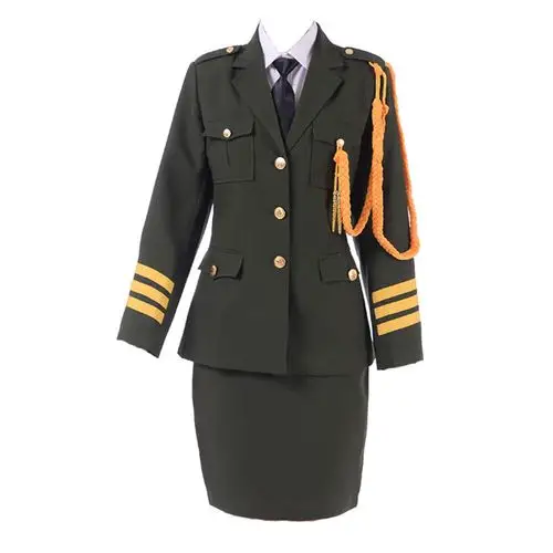 仗义队升旗手服装男女军装礼服文艺兵合唱团表演制服军乐队演出服