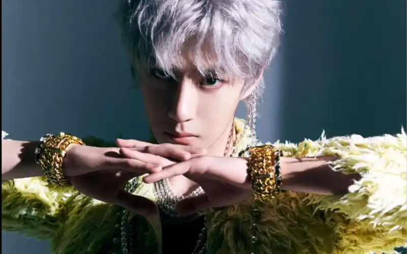 【王一博】银发撕漫少年,眉钉爱豆博