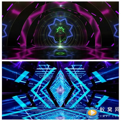 s4026 动感炫酷街舞热辣组合演出 晚会 大屏舞美背景视频素材