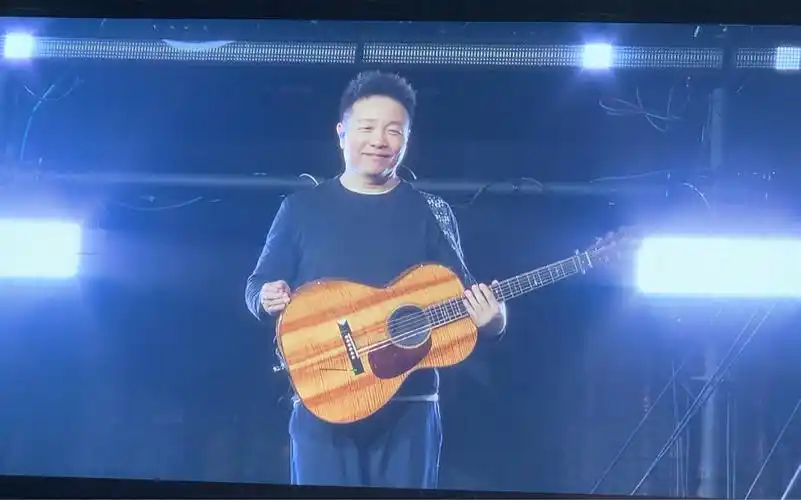 深圳海山日月音乐节～许巍现场"蓝莲花"～乐队太棒了