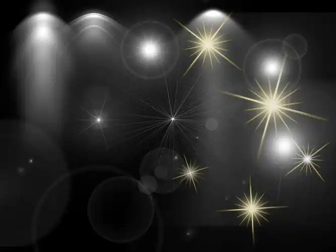 灯光光晕psd素材