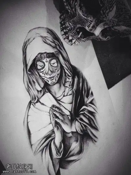 圣母玛利亚纹身_圣母玛利亚纹身图案_纹身圣母玛利亚图片大全 - 纹身