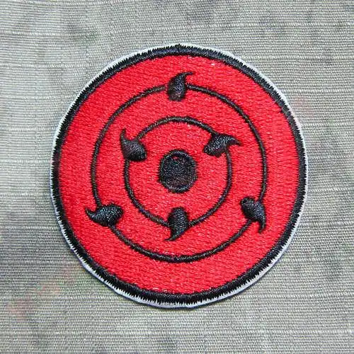 求帮忙做一张火影忍者"六勾玉轮回眼"只要眼球的图片!