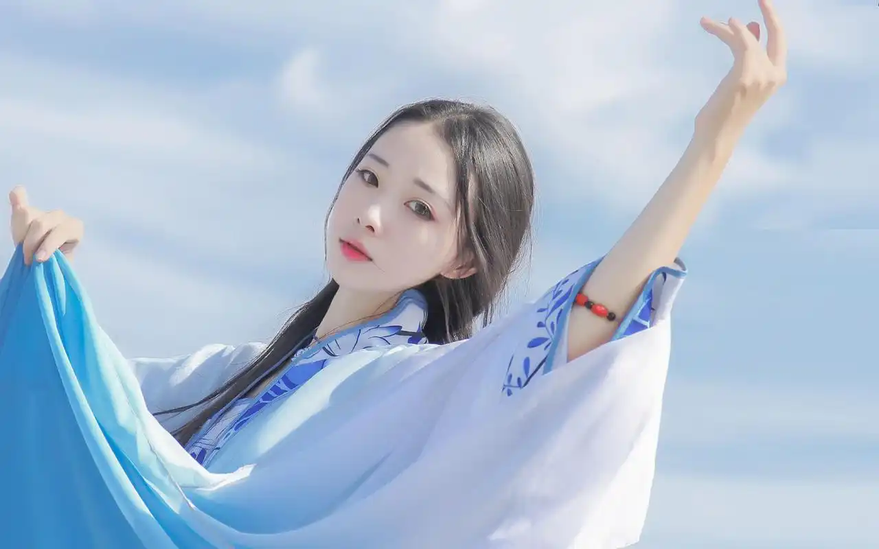 唯美古风美女高清电脑桌面壁纸