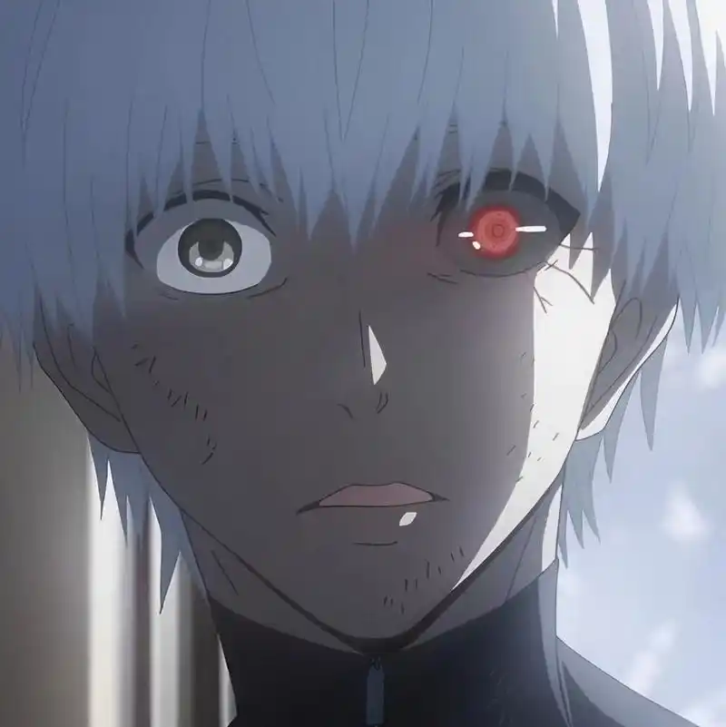 动漫# 这位白发男神是你的菜不?金木研