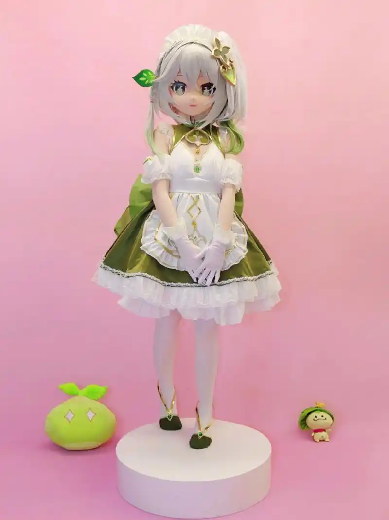 【kigurumi】小草神纳西妲女仆装～ 是真人不是手办鸭!