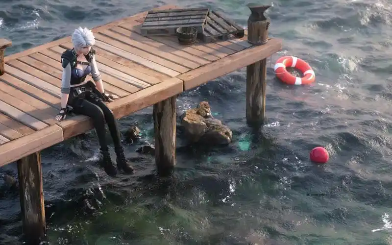 灵笼冉冰闲4k1分钟循环有bgm