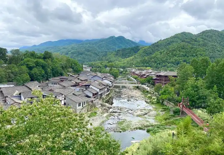 因水而失去灵魂的一座古镇,青木川古镇_陕西省_汉中市_房屋