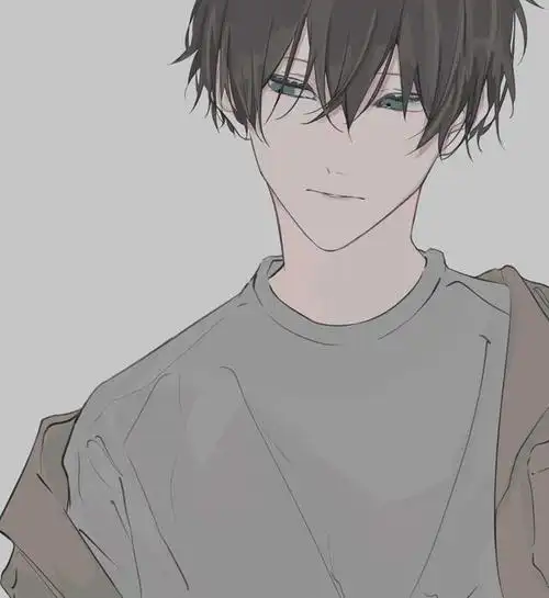 冷峻的面庞桀骜不驯的眼神一组冷色调的痞帅少年动漫头像