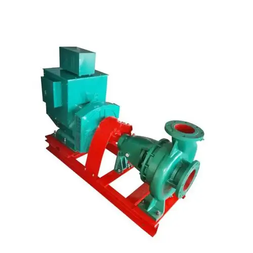 定做 小型水力发电机 100kw卧式励磁径流式水力发电机组 水轮发电机组