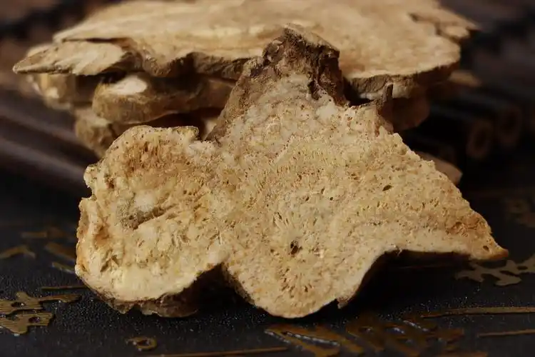 白术产品药材拍摄