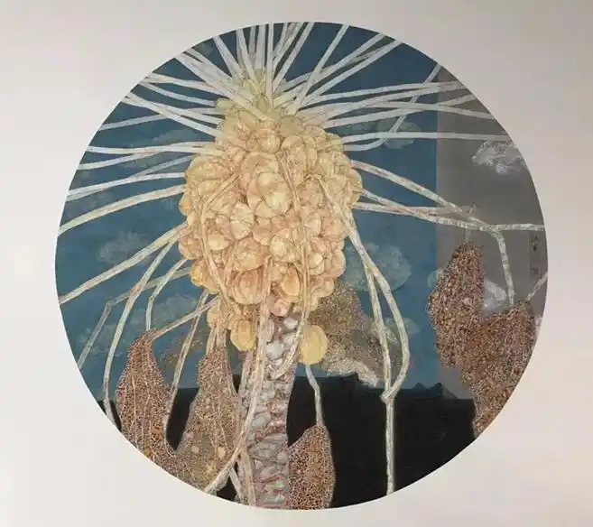 《南国果香》入选2018年"厦门工笔双年展"全国工笔画展