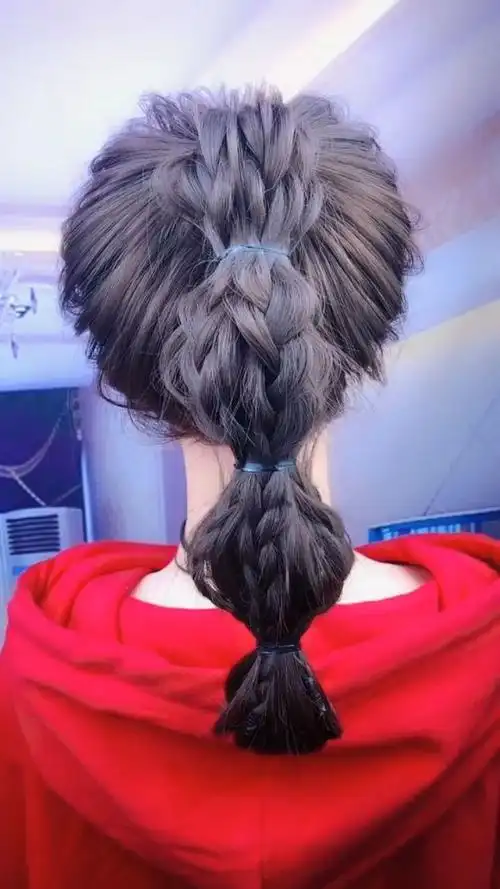 2020年最火仙女编发来了,搭配裙子超级好看