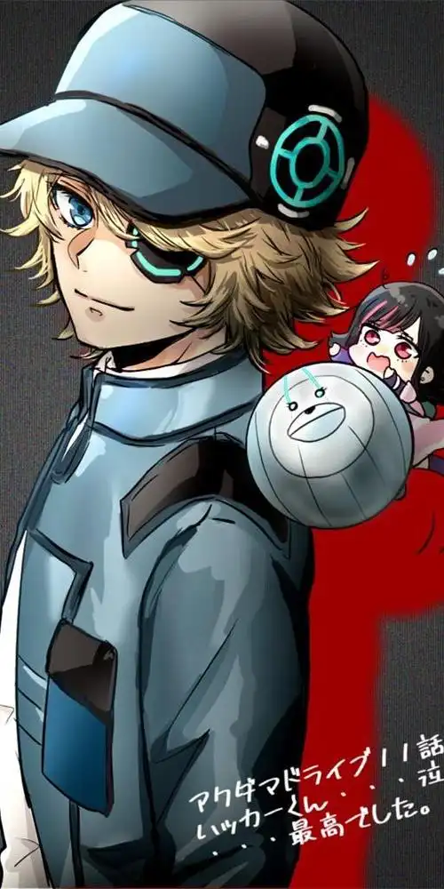 《全员恶玉》骇客,动漫全面屏壁纸