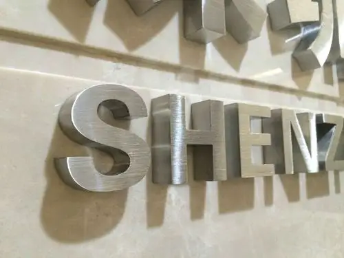 立体广告字不锈钢字制作安装