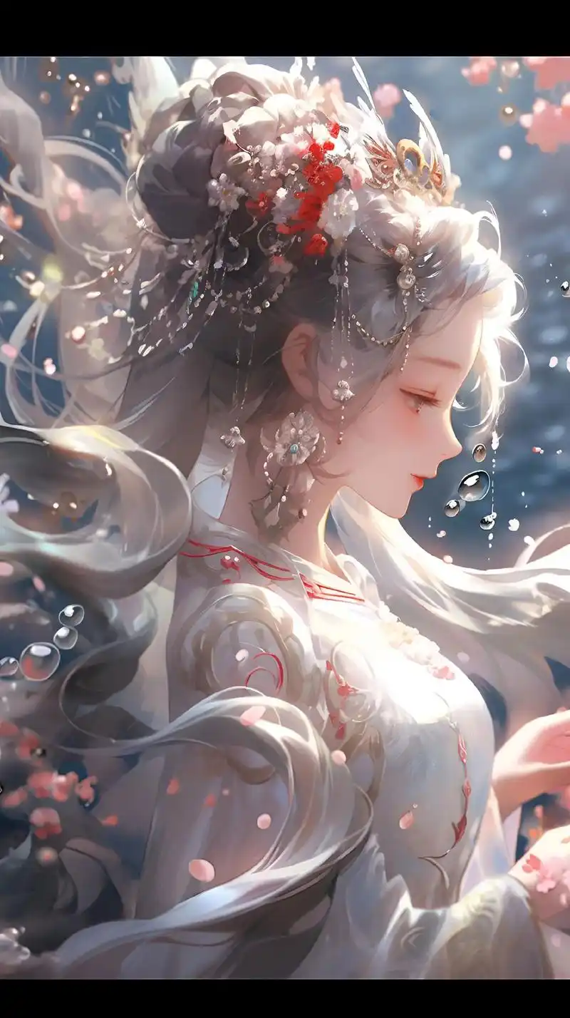 扶柔倾国色,风华绝世人.#古风 #美图分享 #国风古韵 #古 - 抖音